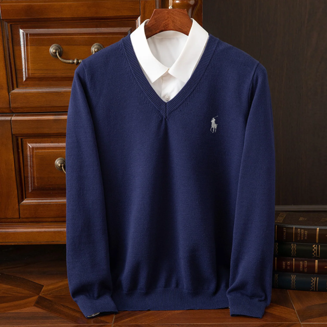 R&L™ | Pure Cashmere V-Neck Jumper - BUY 2 AND GET THE 3RD FREE