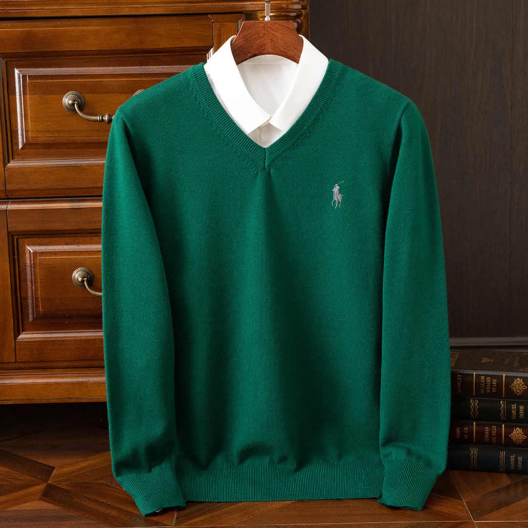 R&L™ | Pure Cashmere V-Neck Jumper - BUY 2 AND GET THE 3RD FREE