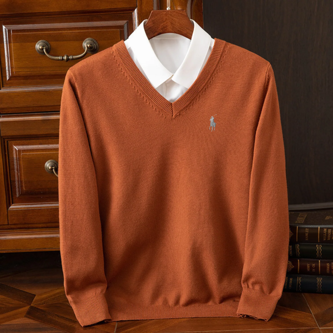R&L™ | Pure Cashmere V-Neck Jumper - BUY 2 AND GET THE 3RD FREE