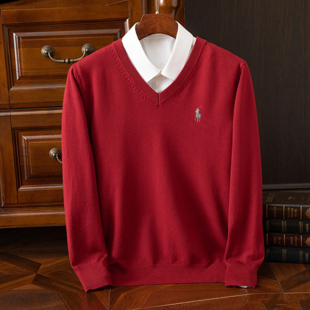 R&L™ | Pure Cashmere V-Neck Jumper - BUY 2 AND GET THE 3RD FREE