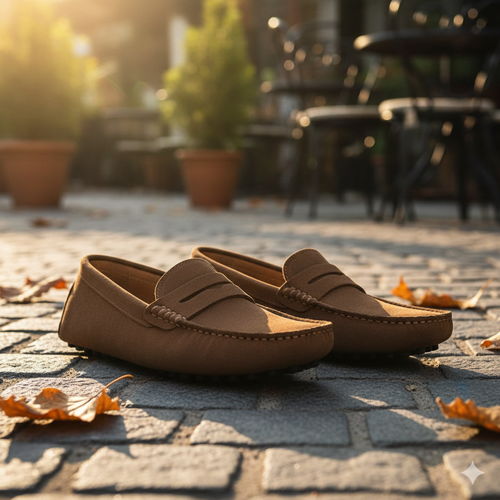 Suede Marina Loafers