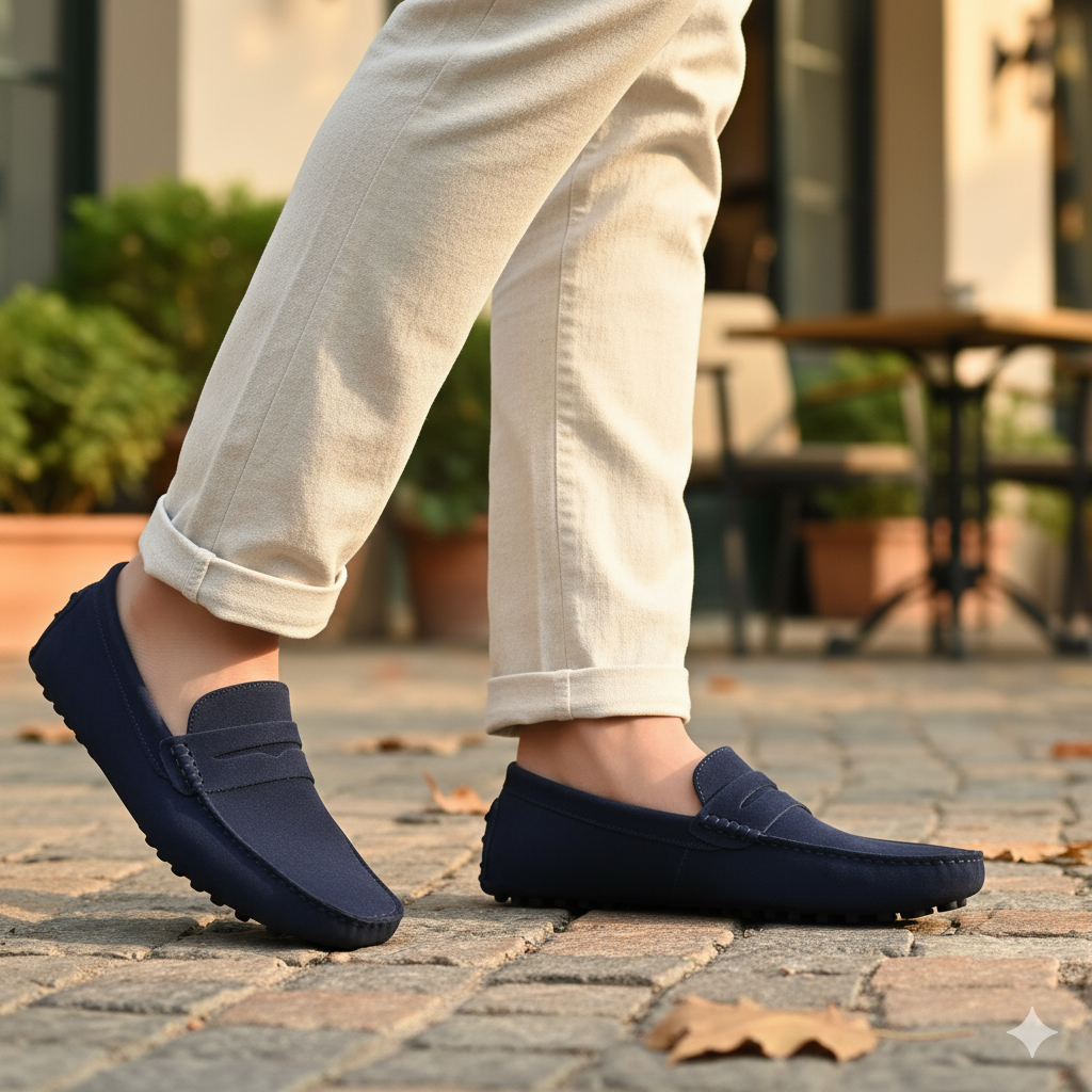 Suede Marina Loafers